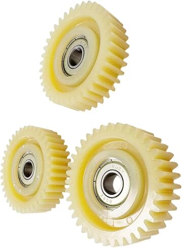3-piece 36T nylon motor gear set, 47.5mm diameter, with bearings and nylon planetary gear flywheel. Suitable for 500W-1000W hub motors, electric mountain bikes, folding bikes, bicycles, and fat bikes in Saudi Arabia