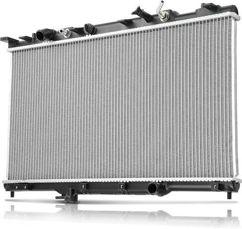 Engine Coolant Radiator with Transmission Oil Cooler, Fit for Honda CR-V 2002-2006 L4 2.4L, Automatic Transmission, OE 2443, 19010PPAA51, 19010PPAA52, 190PNB9011M in Saudi Arabia