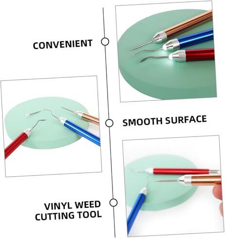 Veemoon 5 Sets Engraving Accessories Vinyl Weeding Tools for DIY Lettering Embossing Projects in Saudi Arabia