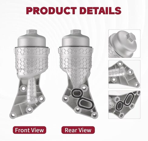 26300-3LAA0 Upgrade Aluminum Complete Oil Filter & Housing Assembly Compatible with 2020-2024 Kia Telluride, 2017-2021 Sedona Sorento Cadenza, 2017-2020 Hyundai Genesis G80, 2020-2024 Palisade in Saudi Arabia