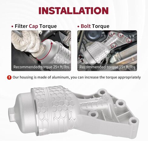 26300-3LAA0 Upgrade Aluminum Complete Oil Filter & Housing Assembly Compatible with 2020-2024 Kia Telluride, 2017-2021 Sedona Sorento Cadenza, 2017-2020 Hyundai Genesis G80, 2020-2024 Palisade in Saudi Arabia