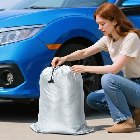 غطاء سيارة متعدد الطبقات مقاوم للماء لجميع الأحوال الجوية لسيارة Toyota Camry 2002-2026/Nissan Altima 2002-2026/Honda Accord Sedan/Coupe 2001-2026، حماية مخصصة من الأشعة فوق البنفسجية للمطر الثلجي in Kuwait