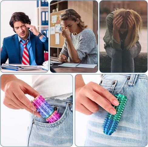 2 قطعة لعبة تململ صغيرة من Ouchies ألعاب دوارة سبايك ألعاب شائكة لتخفيف التوتر هدايا فريدة للأصدقاء البالغين in Saudi Arabia