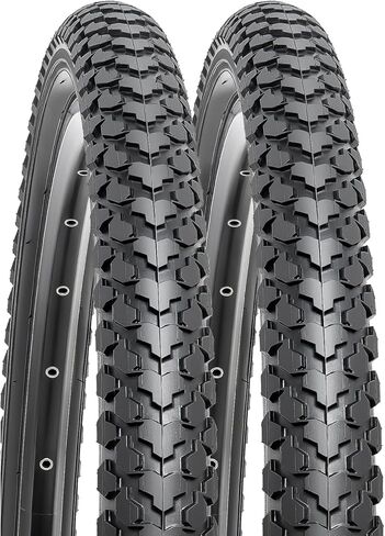 YUNSCM 2-PCS 26" Bike Tires 26x2.125/57-559 and 26" Bike Tubes Schrader Valve Compatible with Mountain/Off Road Bike 26x1.95 26x2.1 26 x 2.15 Bicycle Tires and Tubes (P-1085) in Saudi Arabia