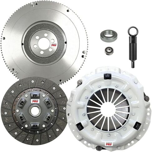 ClutchMaxPRO Performance Stage 1 Clutch Kit with Flywheel Compatible with 1984-1988 Toyota 4Runner 1980-1988 Pickup 2.4L 22R 22RE 2L 2LT Gas, Diesel (CP16057HDFW-ST1) in Saudi Arabia