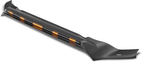 Husky Liners Aeroskin Lightshield PRO | Fits 2023-2025 GMC Canyon | Low Profile Deflector/Bug Shield, 1 pc. Black | 2820214 in Saudi Arabia