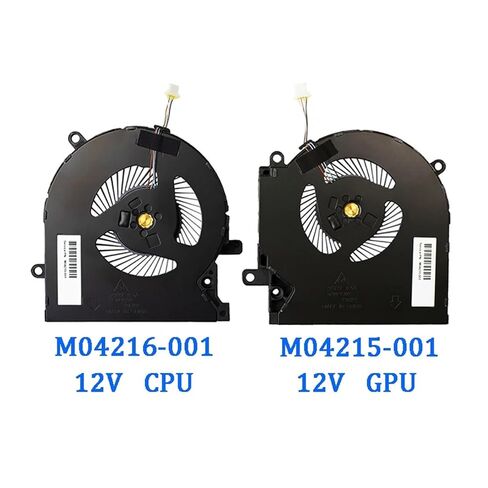 1pcs CPU GPU Cooling Fan for 6/6Pro 15-EK 15-EN TPN-Q236 TPN-Q238 M04217-001 M04218-001 M04215-001 M04216-001(GPU RTX Series 12V) in Saudi Arabia