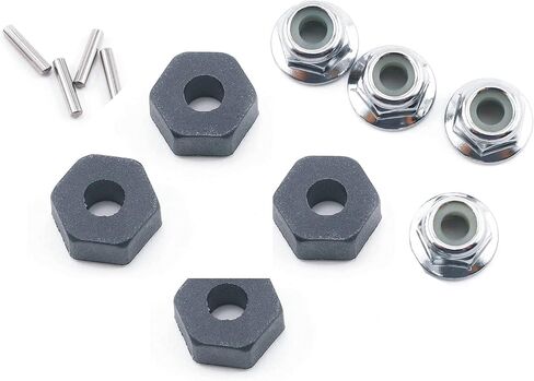 اسحب القطع، Hoss، Slash، Rustler، Stampede، 4X4 VXL Hex Hubs، دبابيس، وصواميل العجلات in Saudi Arabia