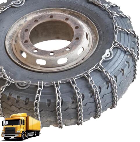 9mm Set of 2 Heavy Duty Snow Chains for Suvs and Cars Skid Traction Chains High Strength Manganese Emergency Use for Tire Reliable in Snow,Mud,Ice and Sand 11R22.5 2pcs 235/75R17.5 in Saudi Arabia