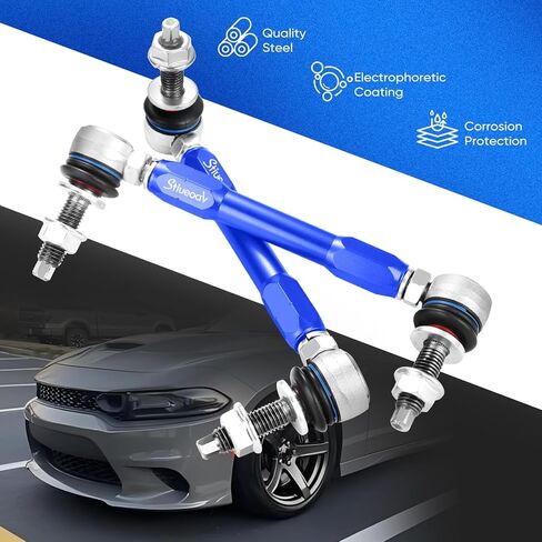 Stiueoav K700432 Sway Bar Link - رابط نهاية المثبت الأمامي متوافق مع 2004-2019 كاديلاك إسكاليد ESV/EXT 2007-2013 شيفروليه أفالانش 2004-2019 شيفروليه تاهو 2004-2019 جي إم سي يوكون in Kuwait