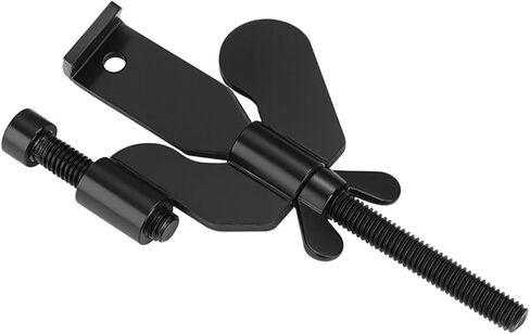 Portable Door Lock, Adjustable Portable Door Lock, Travelers Doors Safety Locks from Inside Bedroom Apartment Security Travel Gifts Essentials, Black in Saudi Arabia
