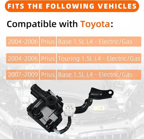 16670-21010 Coolant Water Control Valve Compatible with Toyota Prius 2004 2005 2006 2007 2008 2009 1.5L L4 Heater Control Valve Replace OE 601-021 EHV116 in Kuwait