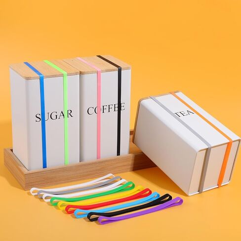15 Pcs Colorful Silicone Rubber Bands, 5.5 inch Planner Elastic Wrapping Bands for Notebook Office Outdoor Gear Gifts Packing Crab Traps Art Cooking Exercise in Saudi Arabia