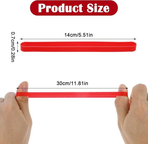 15 Pcs Colorful Silicone Rubber Bands, 5.5 inch Planner Elastic Wrapping Bands for Notebook Office Outdoor Gear Gifts Packing Crab Traps Art Cooking Exercise in Saudi Arabia
