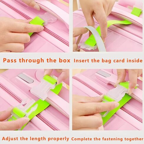 Adjustable Luggage Straps Travel Suitcase Compression Belt with Quick Release Buckle for Wife Mom Business Trip 5 Pcs(Multicolor) in Saudi Arabia