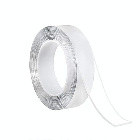 Double Sided Tape Heavy Duty 33FT 1.2in Removable Nano Tape Clear Strong Adhesive Mounting Tape for Poster Carpet Household (33 FT) in Saudi Arabia