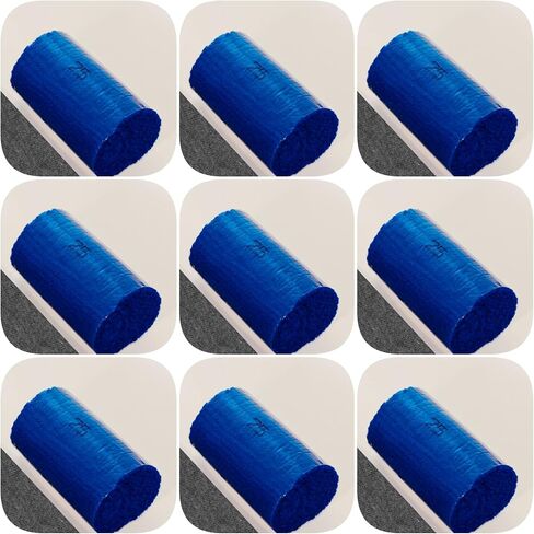 10 Rolls Latch Hook Yarn Kit - Precut Rugs Yarn for Crochet Bundles, Tapestry DIY Craft - Adults Beginners Rug Making (10 Rolls# Dark Blue A) in Saudi Arabia