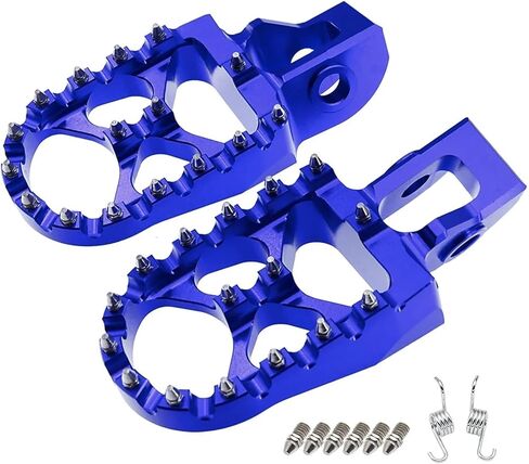 For KTM for EXC for EXCF for SX for SXF for XCW for XC for XCF 125 150 200 250 300 350 450 500 2017-2022 2018 for SX125 for SX150 2016 Foot Pegs Pedal Footrests(Blue) in Saudi Arabia