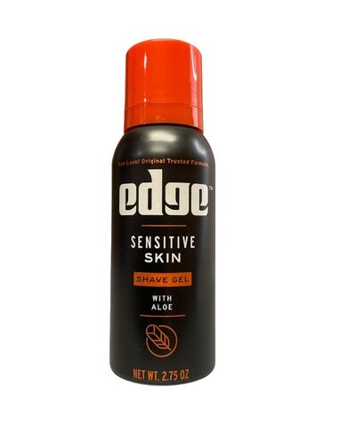 Edge Men's Sensitive Skin Formula Shave Gel with Soothing Aloe, 2.75 Ounce in Kuwait