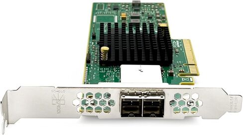 PCIe 3.0 x8 12G External SAS/SATA HBA RAID Controller Card, Broadcom 3008 Chip, Compatible with LSI 9300-8E, Mini SAS HD (SFF-8644) Connector, for Server/Storage Expansion in Kuwait