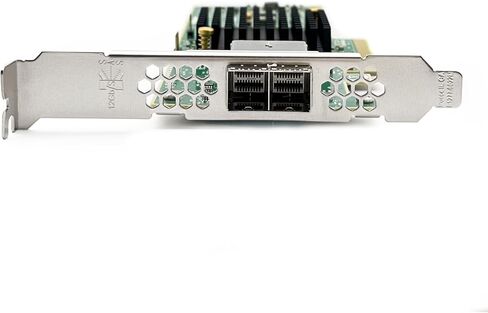 PCIe 3.0 x8 12G External SAS/SATA HBA RAID Controller Card, Broadcom 3008 Chip, Compatible with LSI 9300-8E, Mini SAS HD (SFF-8644) Connector, for Server/Storage Expansion in Kuwait