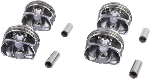 متوافق مع C160 C180 CGI E180 SLC180 W204 W205 1.6L L4 4 قطعة M270 M274 مكبس المحرك ومجموعة الحلقة 83.00 مللي متر 274 030 in Saudi Arabia