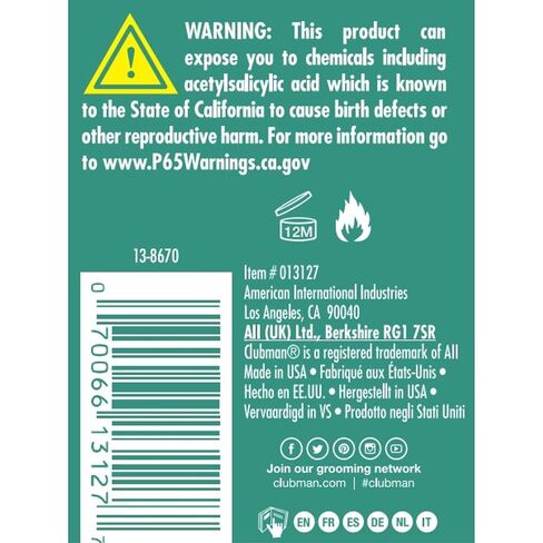 Clubman No Bumps Gel, 4 fl oz in Saudi Arabia