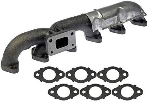 Exhaust Manifold - Compatible with 2004-2009 Dodge Ram 3500 5.9L 6-Cylinder Diesel (From 1/04/2004) in Saudi Arabia