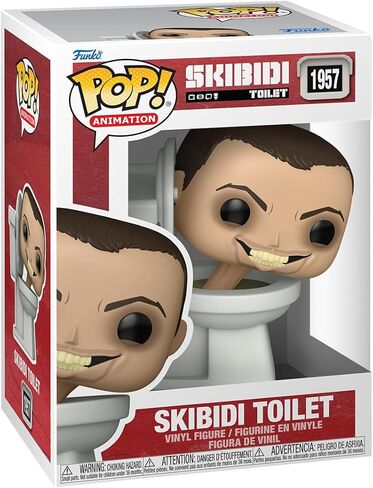 Funko Pop! Vinyl: Skibidi Toilet - Skibidi Toilet - Collectable Vinyl Figure - Gift Idea - Official Merchandise - Toys for Kids & Adults - Model Figure for Collectors and Display in Saudi Arabia