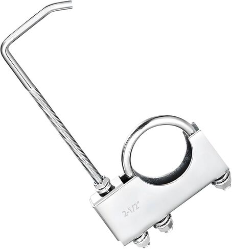 Exhaust Clamp with Hanger, 2.25" Exhaust Pipe Clamp Exhaust System Hanger Rear Muffler Hanger, Heavy Duty Universal Clamp On Exhaust Hanger for 2-1/4" Car Truck Exhaust Pipe (2.25 inch) in Saudi Arabia