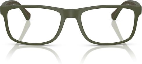 Emporio Armani Men's EA3147 Sunglasses, Matte Blue/Black/Demo Lens, 55 mm in Saudi Arabia