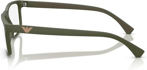 Emporio Armani Men's EA3147 Sunglasses, Matte Blue/Black/Demo Lens, 55 mm in Saudi Arabia