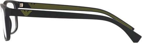 Emporio Armani Men's EA3147 Sunglasses, Matte Blue/Black/Demo Lens, 55 mm in Saudi Arabia