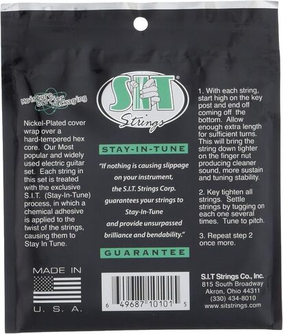 S.I.T. String S81068 Eight String Nickel Wound Electric Guitar String in Saudi Arabia