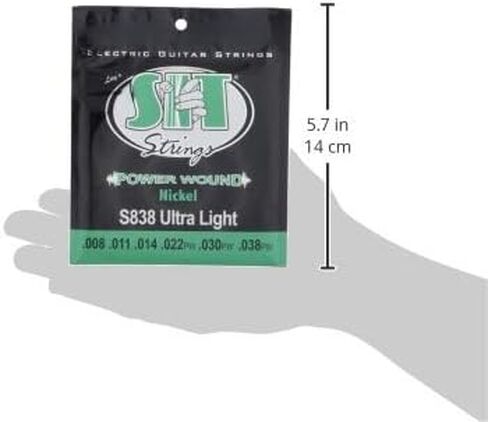 S.I.T. String S81068 Eight String Nickel Wound Electric Guitar String in Saudi Arabia