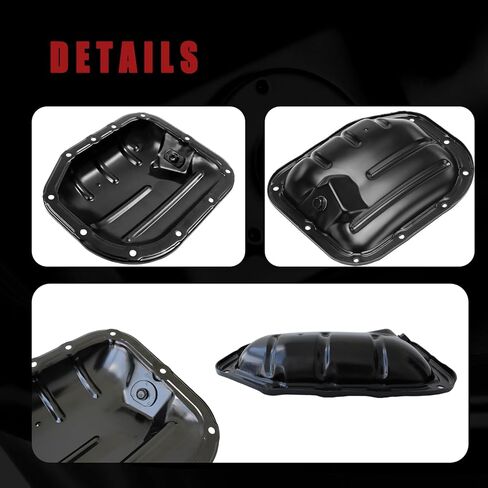 AUCERAMIC Engine Oil Pan and Drain Plug 264-318 Lower Oil Pan Fit for Toyota Yaris 2007-2019 Prius 2001-2009 Echo 2000-2005 Scion xA xB 2004-2006 1.5L Replace # 12102-21010 in Saudi Arabia