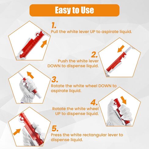 AMTAST Lab Pipettes Scientific Pipette Pump 10ml, Green in Kuwait