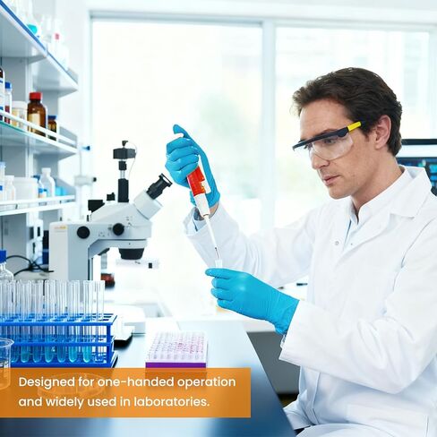 AMTAST Lab Pipettes Scientific Pipette Pump 10ml, Green in Kuwait