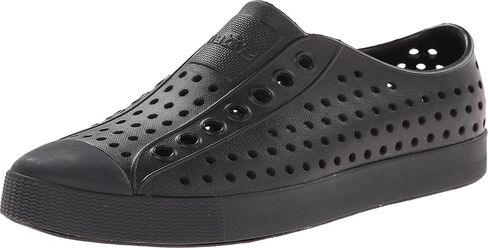 Native Unisex Jefferson Fashion Sneaker, Jiffy Black/Jiffy Black,13 US Men/15 US Women in Kuwait