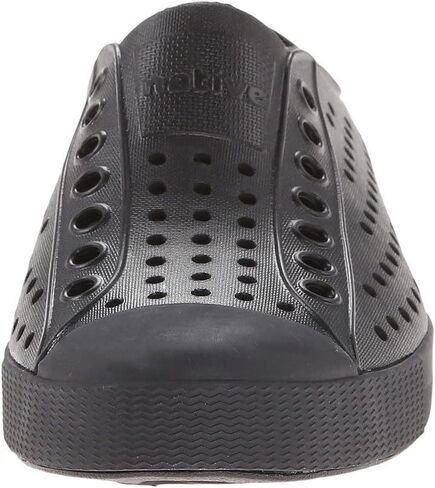 Native Unisex Jefferson Fashion Sneaker, Jiffy Black/Jiffy Black,13 US Men/15 US Women in Kuwait