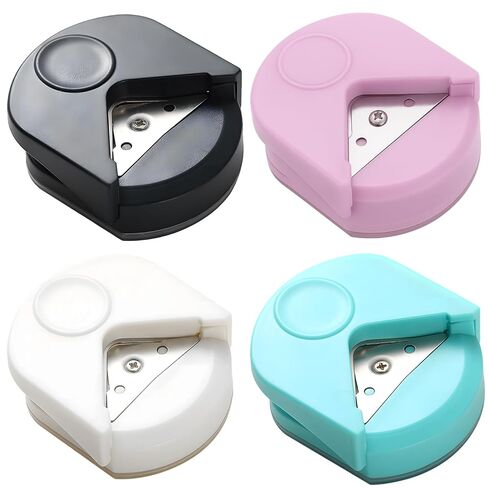 2Pcs Corner Rounder Punch – 4mm Mini Corner Rounder Paper Punch，Suitable for Scrapbooking,Photo Card Making, Paper Cutting DIY Crafts. in Saudi Arabia