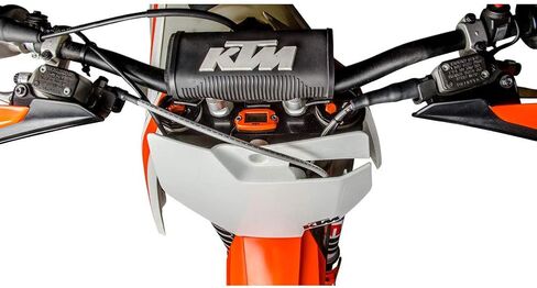 مقابض ضبط الشوكة من TUSK Billet WP باللون البرتقالي لإصدار المصنع KTM 50 SX 2021-2023 in Saudi Arabia