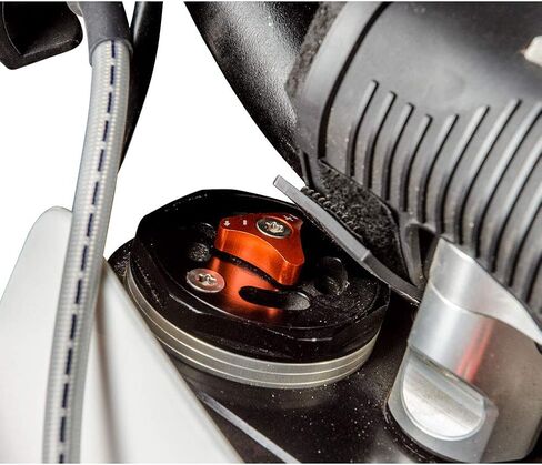 مقابض ضبط الشوكة من TUSK Billet WP باللون البرتقالي لإصدار المصنع KTM 50 SX 2021-2023 in Saudi Arabia