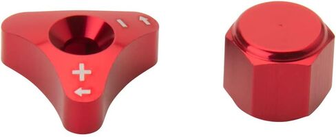 مقابض ضبط الشوكة من TUSK Billet WP باللون الأحمر لـ KTM 450 SX-F 2017-2022 in Kuwait