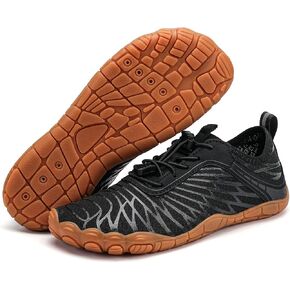 Hike Barefoot Shoes for Women Men Breathable & Non-Slip Athletic Footwear Wide Toe Water Shoes,Designed for Walking,Running&Swimming in Kuwait