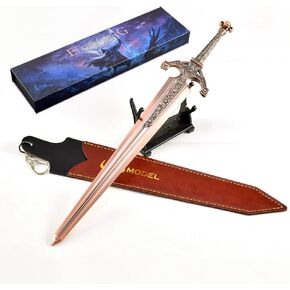 Superbuybox Game Elden Ring DLC Nightreign 12''30cm Ordovis's Greatsword Giftbox Martial Arts Game Collection Gift Desk Decor w/Display Stand in Saudi Arabia