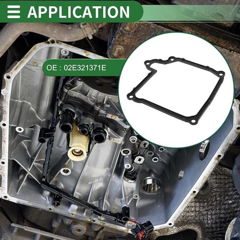 Motoforti Car Oil Pan Gasket Car Transmission Oil Pan Gasket Engine Oil Pan Gasket Seal No.02E321371E for Audi A3 2006-2018 for Audi S3 2015-2018 1 Pc in Saudi Arabia