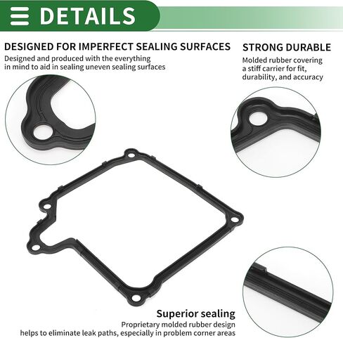 Motoforti Car Oil Pan Gasket Car Transmission Oil Pan Gasket Engine Oil Pan Gasket Seal No.02E321371E for Audi A3 2006-2018 for Audi S3 2015-2018 1 Pc in Saudi Arabia
