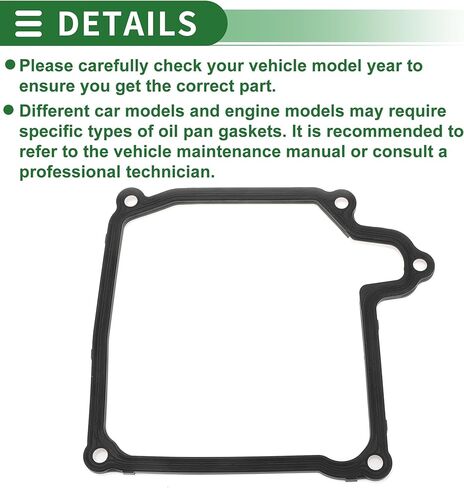 Motoforti Car Oil Pan Gasket Car Transmission Oil Pan Gasket Engine Oil Pan Gasket Seal No.02E321371E for Audi A3 2006-2018 for Audi S3 2015-2018 1 Pc in Saudi Arabia