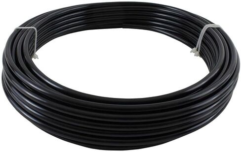Mytee Products 3/16" OD x 50' SAE J844 Black Nylon Air Brake Tubing DOT Approved - Pneumatic Nylon Air Line Hose for Air Brake System in Saudi Arabia